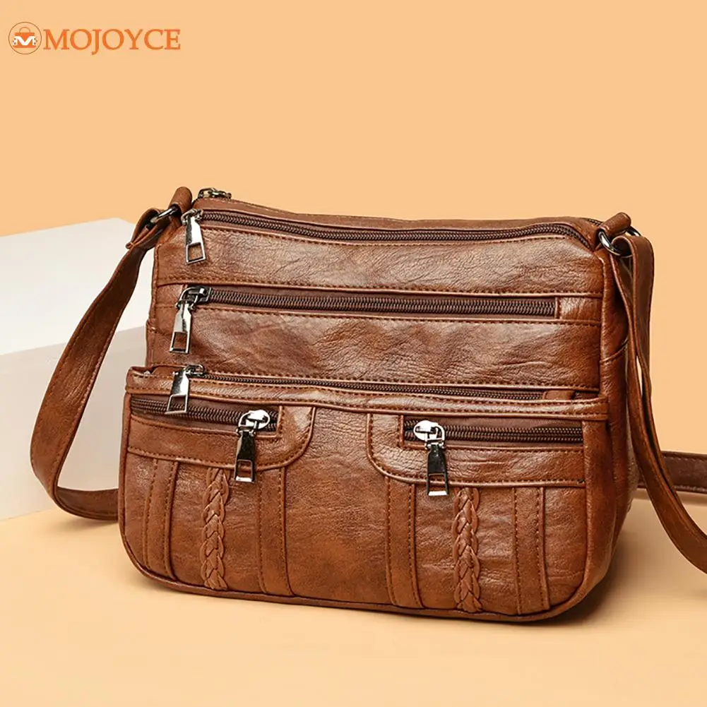 Retro Haute Women Crossbody Shoulder Bag Luxury PU Leather Handbag Female Solid Multi Pocket Messenger Bag Ladies Tote Purses
Retro Haute Women Crossbody Shoulder Bag Luxury PU Leather Handbag Female Solid Multi Pocket Messenger Bag Ladies Tote Purses