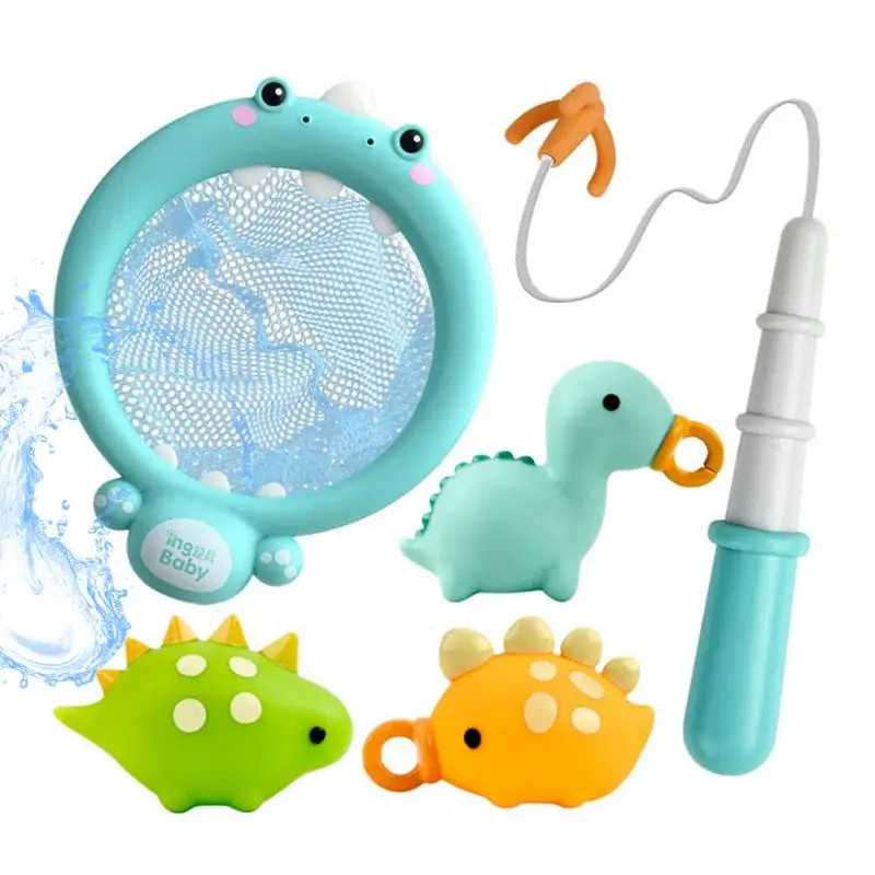 Swimming Fish Bath Toy Dinosaur Bath Toys Floating Bathtub Toys With Toy Fishing Pole And Dinosaur Toys Water Table Pool Bath
Swimming Fish Bath Toy Dinosaur Bath Toys Floating Bathtub Toys With Toy Fishing Pole And Dinosaur Toys Water Table Pool Bath