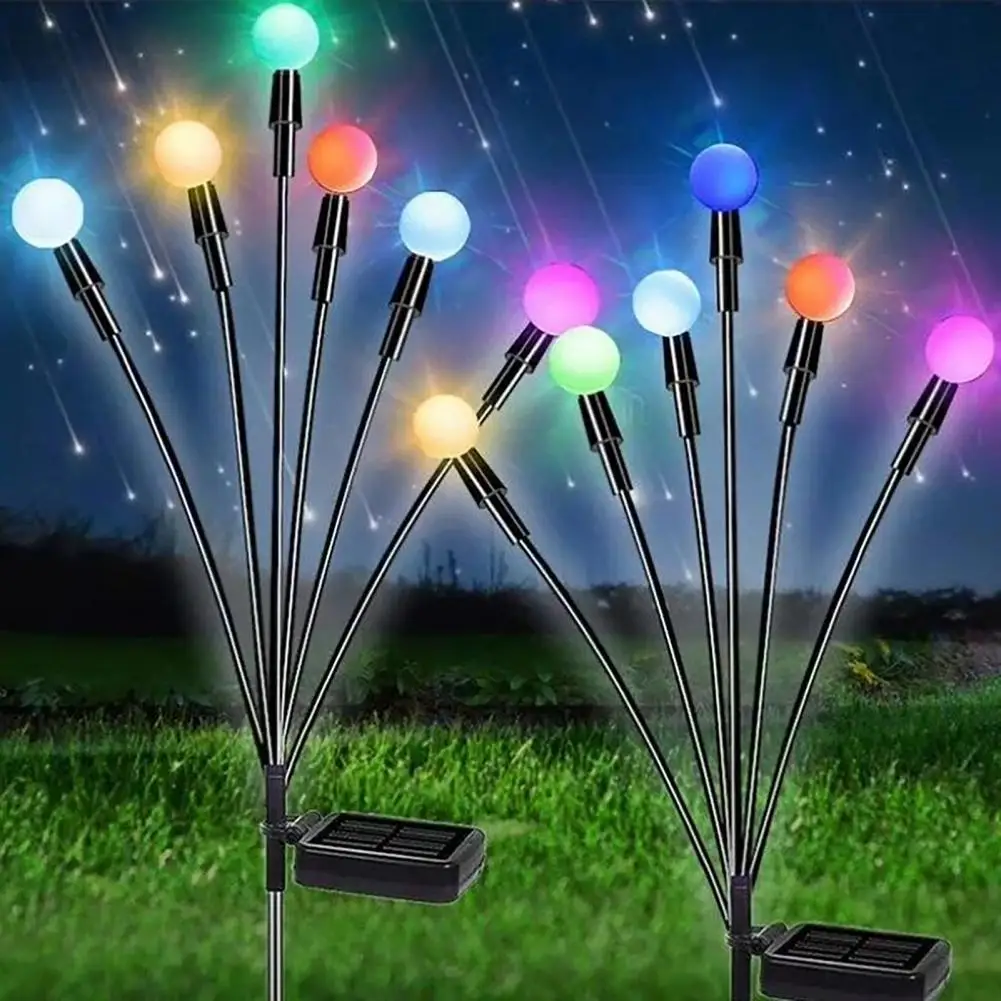 Solar Light Creative Firefly Shape Colorful Decor Landscape Lamp Garden Energy-Saving Swaying Wind Blows Yard Lamp for Outdoor
Solar Light Creative Firefly Shape Colorful Decor Landscape Lamp Garden Energy-Saving Swaying Wind Blows Yard Lamp for Outdoor