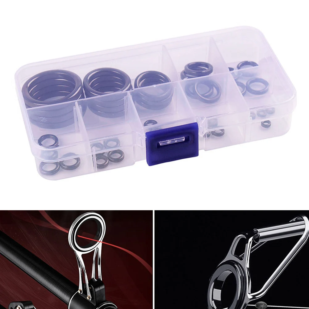 40pcs Fishing Rod Repair Ceramic Guide Ring Rods Eye Replacements Kit Ceramic Guide Ring Rods Alconite Ring Sets
40pcs Fishing Rod Repair Ceramic Guide Ring Rods Eye Replacements Kit Ceramic Guide Ring Rods Alconite Ring Sets