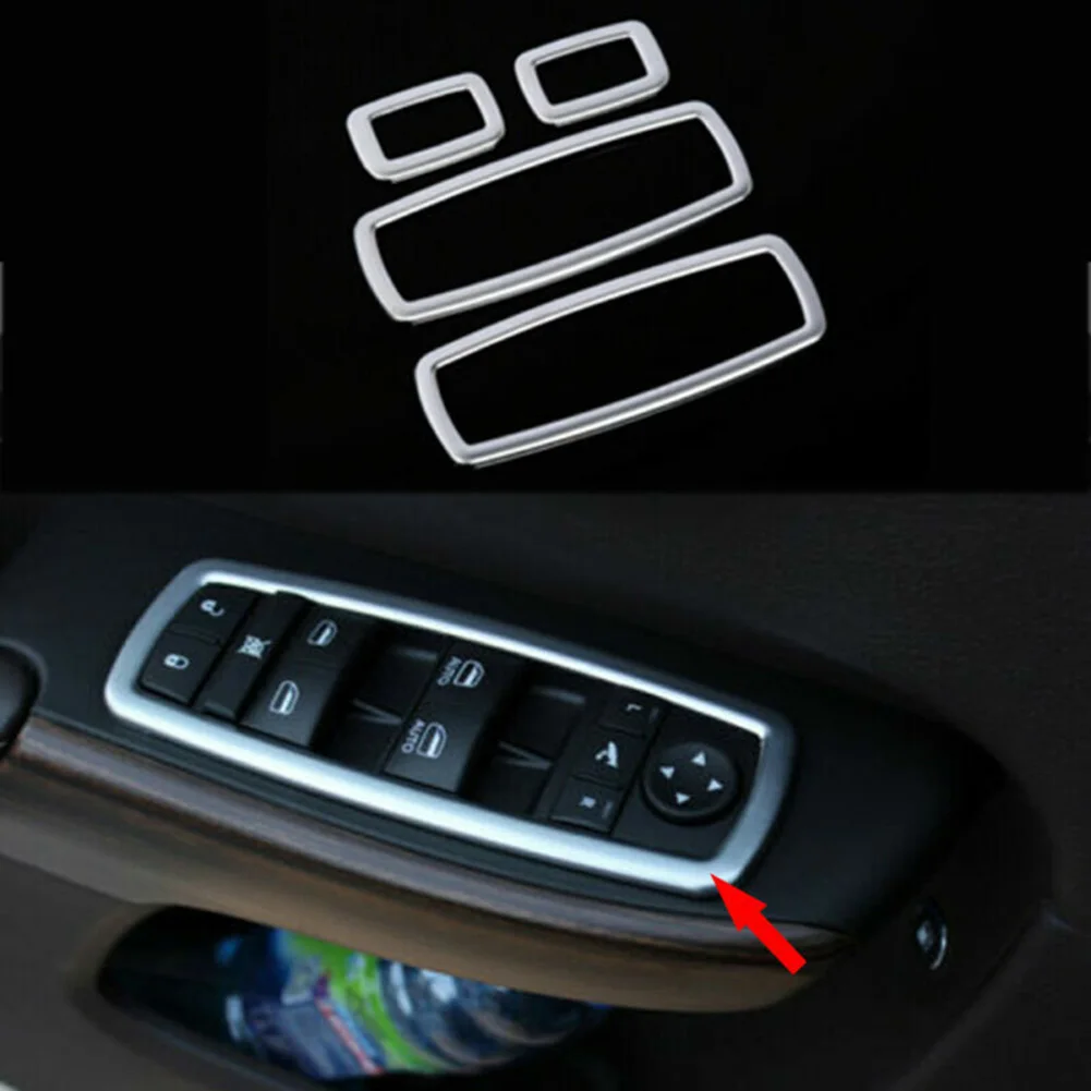 For Dodge Journey Car Glass Button Decoration Frame 2011-2021 4 Pieces Brand New Chrome Car Interior Accessories
For Dodge Journey Car Glass Button Decoration Frame 2011-2021 4 Pieces Brand New Chrome Car Interior Accessories