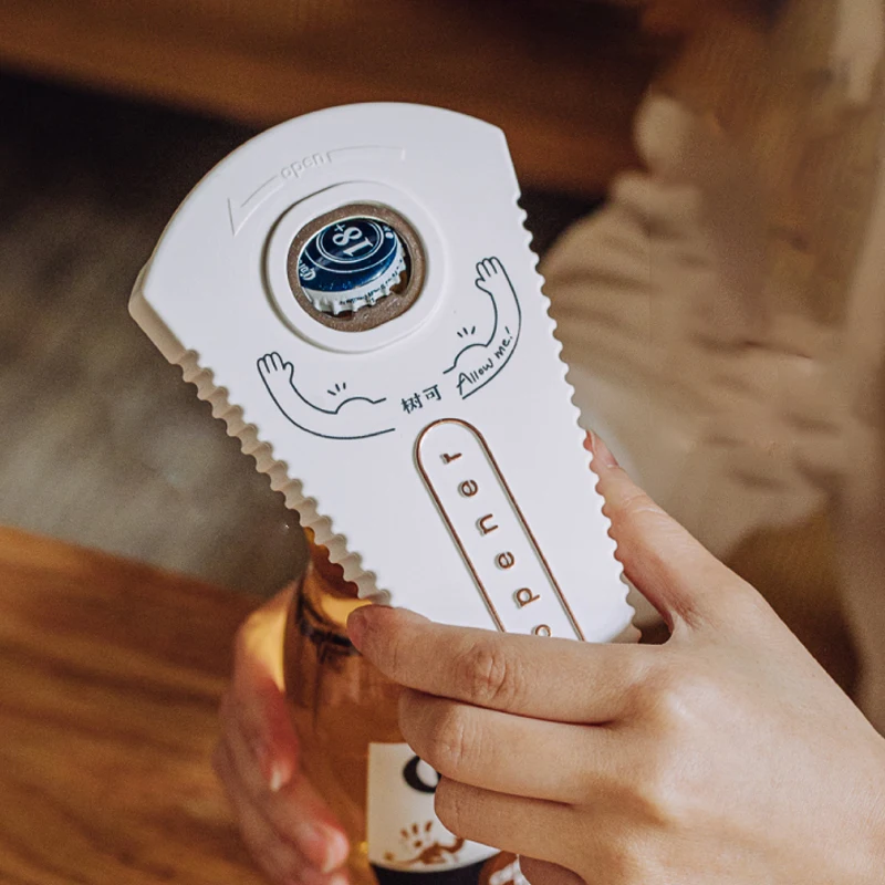 Bottle Opener Home Multifunctional Refrigerator Stickers Boyfriend Force Screwdriver White Simple Beer Lid Can Switch Artifact
Bottle Opener Home Multifunctional Refrigerator Stickers Boyfriend Force Screwdriver White Simple Beer Lid Can Switch Artifact