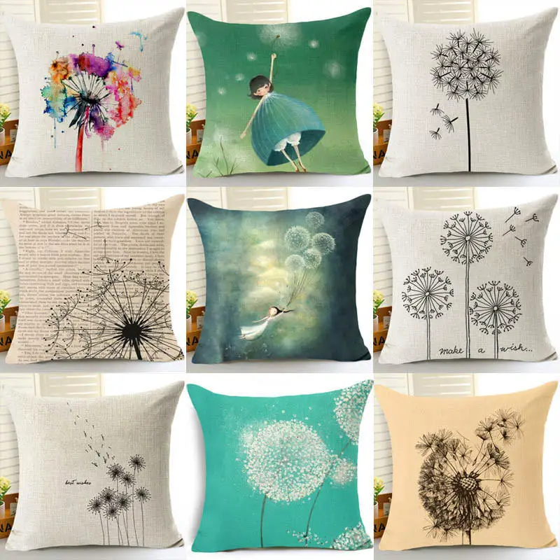 Pastoral Plant Dandelion Pillow Case Car Sofa Cushion Cover Household Decoration Pillow Case
Pastoral Plant Dandelion Pillow Case Car Sofa Cushion Cover Household Decoration Pillow Case