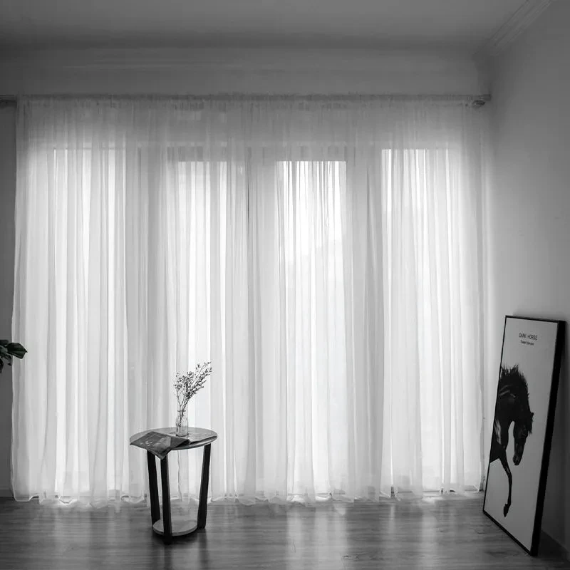 BILEEHOME Tulle Modern Window Curtains for Living Room Bedroom Solid Sheer Voile Drapes Organza Screening Treatments Home Decor
BILEEHOME Tulle Modern Window Curtains for Living Room Bedroom Solid Sheer Voile Drapes Organza Screening Treatments Home Decor