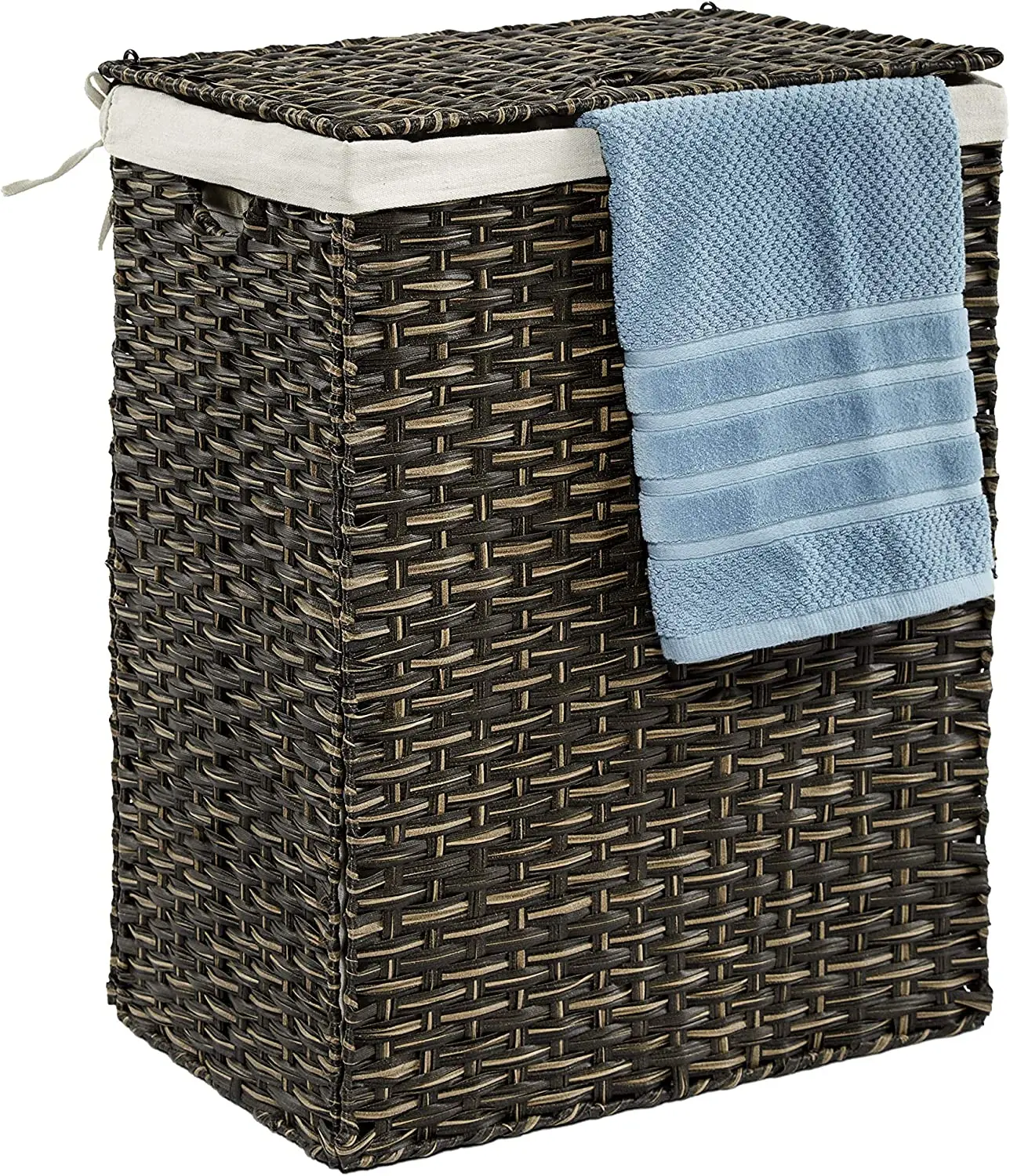Sevilla classic household items used to store clothes bed sheets toys resin canvas brown mocha rectangular basket
Sevilla classic household items used to store clothes bed sheets toys resin canvas brown mocha rectangular basket