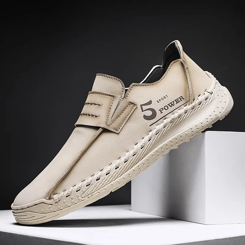 New Men Spring And Summer New Products Plus Size Men Casual Beanie Leather Shoes With Feet, Versatile And Breathable
New Men Spring And Summer New Products Plus Size Men Casual Beanie Leather Shoes With Feet, Versatile And Breathable