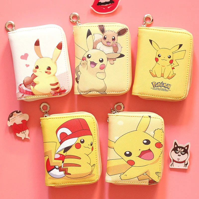 Pokemon Pikachu Anime Cartoon Cute Coin Purse Around Pikachu Fashion Leather Zipper Wallet Kawaii Children Adult Birthday Gift
Pokemon Pikachu Anime Cartoon Cute Coin Purse Around Pikachu Fashion Leather Zipper Wallet Kawaii Children Adult Birthday Gift