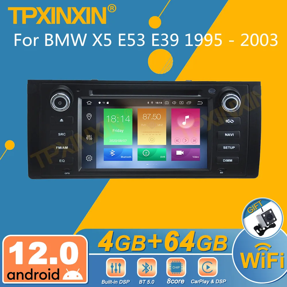 Автомагнитола 2DIN на Android 12 DSP CP для BMW X5 E53 E39 1995-2003, мультимедийный DVD-плеер с GPS Навигатором
Автомагнитола 2DIN на Android 12 DSP CP для BMW X5 E53 E39 1995-2003, мультимедийный DVD-плеер с GPS Навигатором
