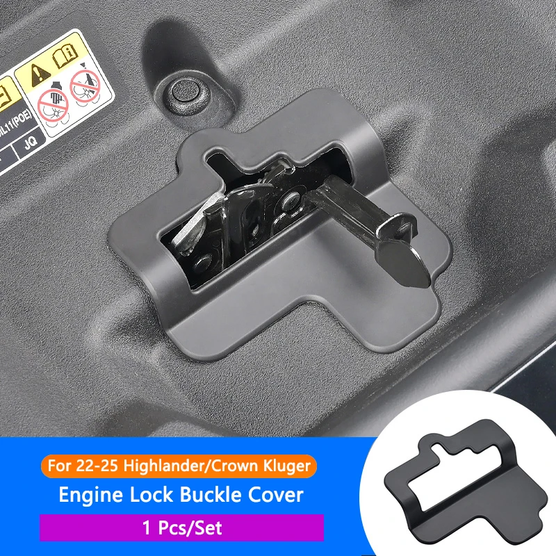 Замок двигателя автомобиля, пряжка, накладка, крышка замка двигателя, защита для Toyota Highlander Crown Kluger 2022-2025, аксессуар
Замок двигателя автомобиля, пряжка, накладка, крышка замка двигателя, защита для Toyota Highlander Crown Kluger 2022-2025, аксессуар