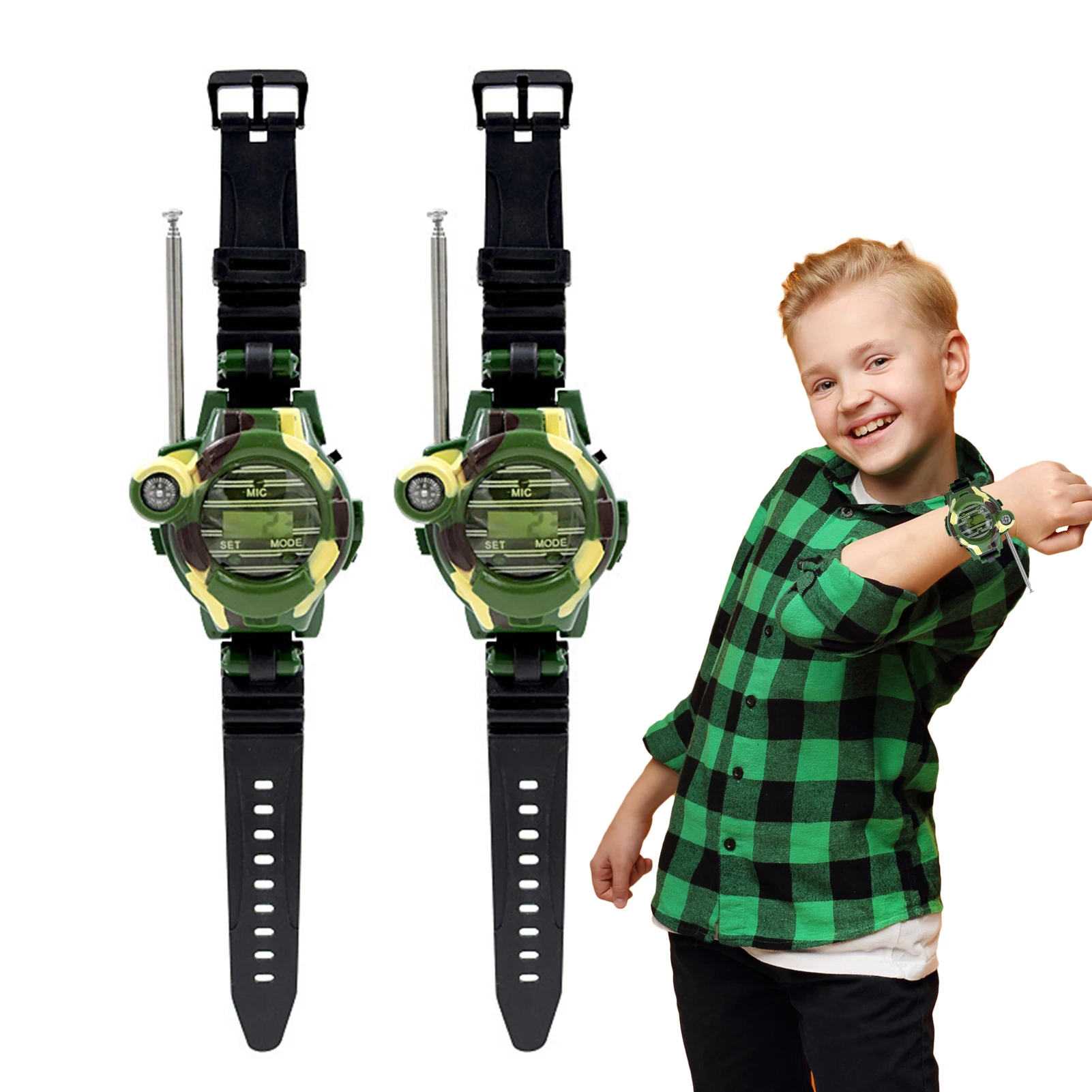 Walkie Talkies Watch 7-in-1 Function Walkie Talkies Watch Long Range Walkie Talkies Built-in Microphone For Outside Hiking
Walkie Talkies Watch 7-in-1 Function Walkie Talkies Watch Long Range Walkie Talkies Built-in Microphone For Outside Hiking