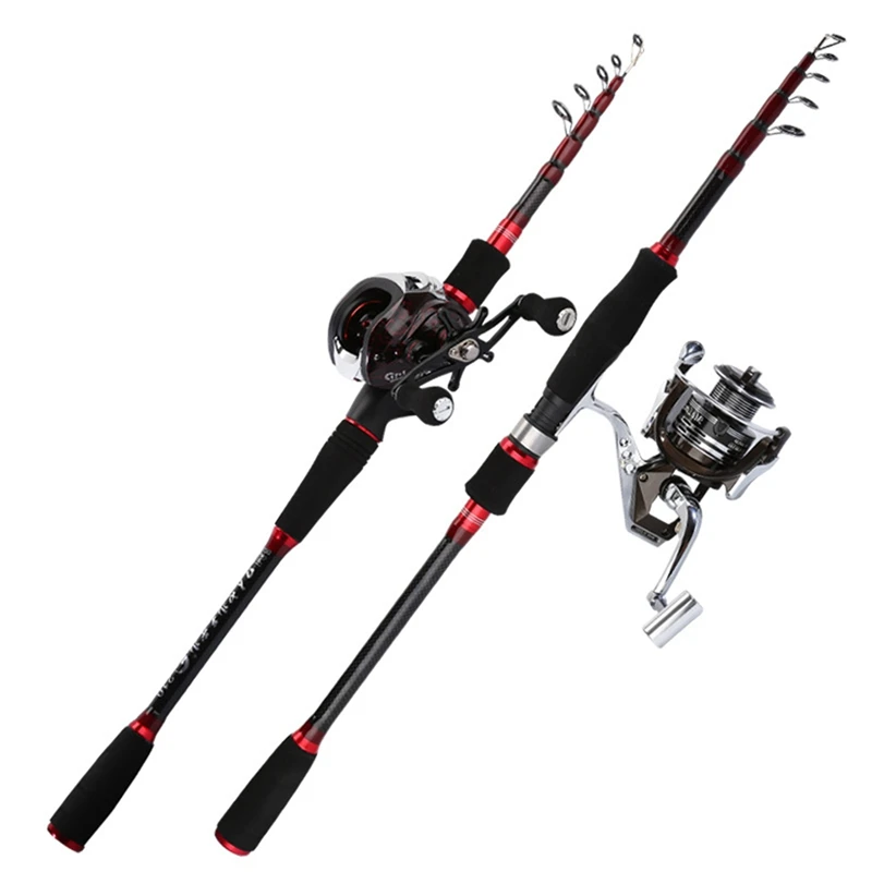 Lure Telescopic Fishing Rod Spinning Ultralight Carbon Carp Fishing Rod Casting Portable Fishing Tackle Feeder Rod
Lure Telescopic Fishing Rod Spinning Ultralight Carbon Carp Fishing Rod Casting Portable Fishing Tackle Feeder Rod