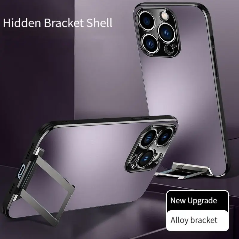 Echome IPhone 14 13 Pro Max Case Invisible Metal Bracket Stand Phone Cover Full Lens Protection Shockproof Waterproof Phone Case
Echome IPhone 14 13 Pro Max Case Invisible Metal Bracket Stand Phone Cover Full Lens Protection Shockproof Waterproof Phone Case