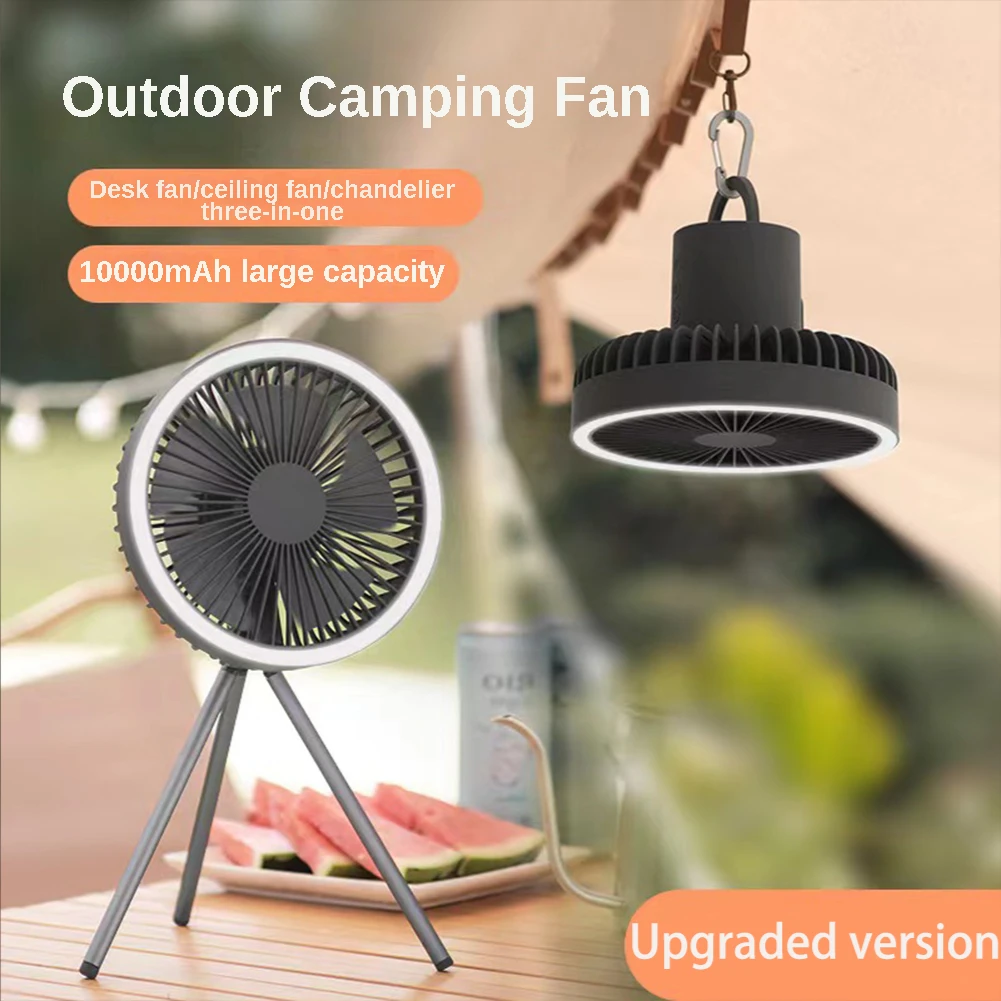 Portable Camping Fan: Rechargeable Desk Tent Light Fan. With 3 Speeds, For Outdoor Camping Office Fishing Outage Hurricane
Portable Camping Fan: Rechargeable Desk Tent Light Fan. With 3 Speeds, For Outdoor Camping Office Fishing Outage Hurricane