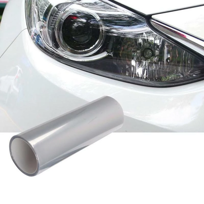 Car Headlight Protector Film Transparent Vinyl Wrap UV Protection For Tail/ Head/Brake/Fog Light 1 Roll 100*30cm
Car Headlight Protector Film Transparent Vinyl Wrap UV Protection For Tail/ Head/Brake/Fog Light 1 Roll 100*30cm