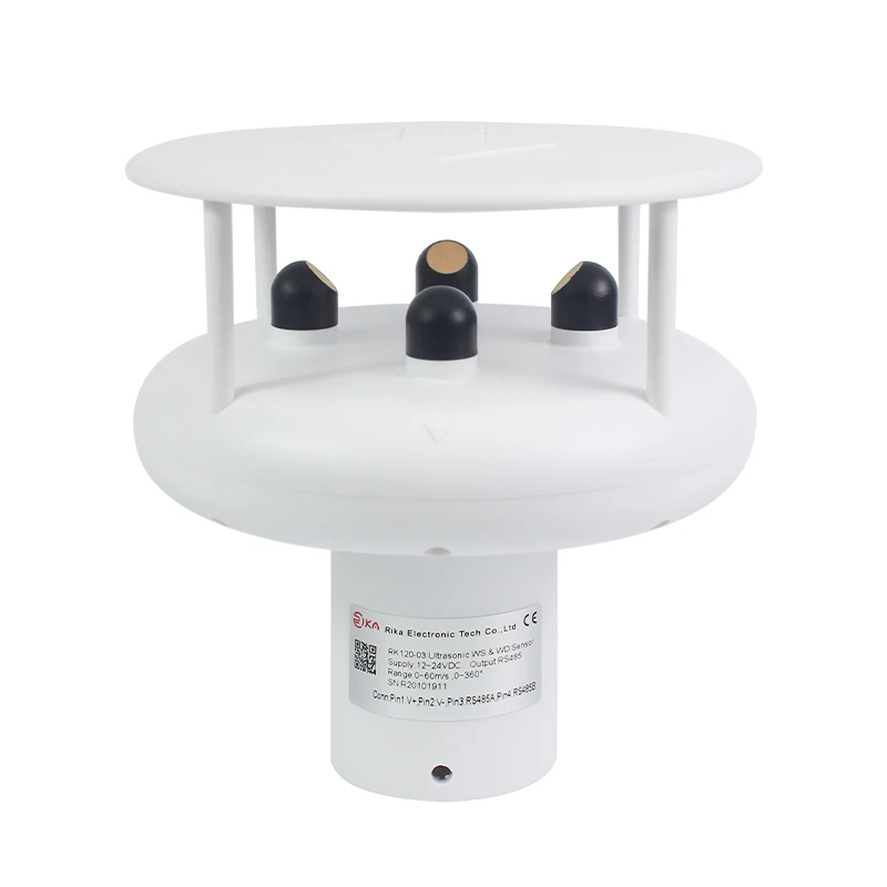 Rika RK120-03 Low Cost Professional Ultrasonic Anemometer Sensor For Wind Measurement
Rika RK120-03 Low Cost Professional Ultrasonic Anemometer Sensor For Wind Measurement