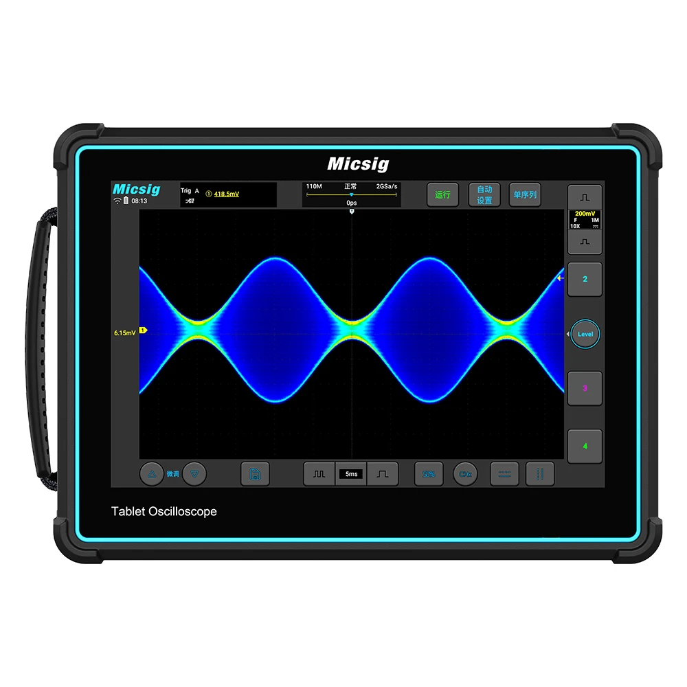 Micsig плоский цифровой осциллограф портативный четырехканальный 300M Full Touch TO1004 Автомобильный диагностический осциллограф
Micsig плоский цифровой осциллограф портативный четырехканальный 300M Full Touch TO1004 Автомобильный диагностический осциллограф