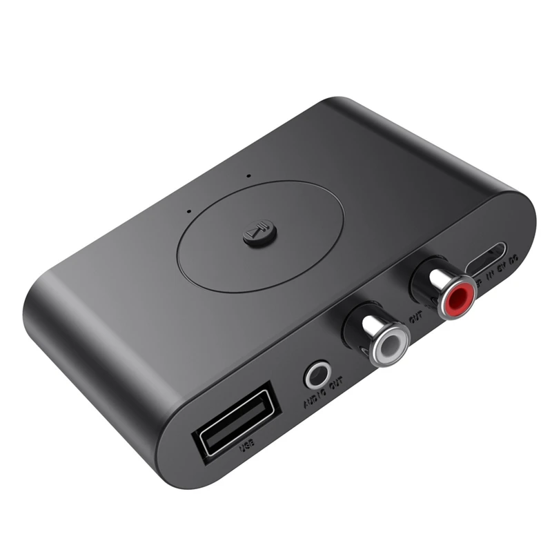 Bluetooth 5.3 Audio Receiver Wireless NFC Audio Adapter U Disk RCA 3.5Mm AUX Jack Stereo Music Receiver Car Speaker
Bluetooth 5.3 Audio Receiver Wireless NFC Audio Adapter U Disk RCA 3.5Mm AUX Jack Stereo Music Receiver Car Speaker