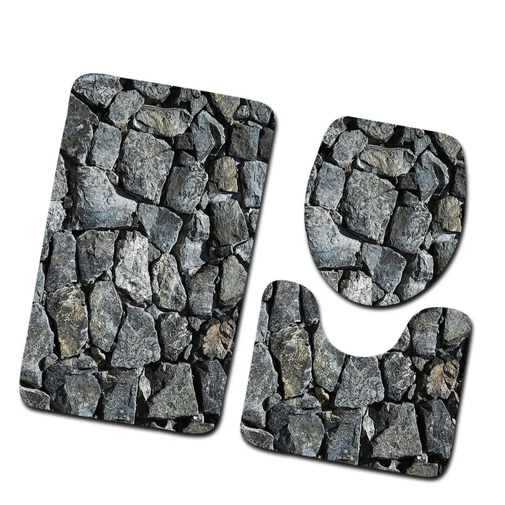 3Pcs/set Bathroom Mat Set Anti-Slip Kitchen Bath Mat Carpet Bathroom Toliet Rug Washable Beach Style
3Pcs/set Bathroom Mat Set Anti-Slip Kitchen Bath Mat Carpet Bathroom Toliet Rug Washable Beach Style