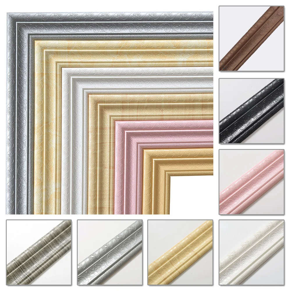 3D Foam Wall Edge Strip Stickers Waistline Skirting Line Waterproof Anti-collision Self-adhesive Wall Sticker Home Decoration
3D Foam Wall Edge Strip Stickers Waistline Skirting Line Waterproof Anti-collision Self-adhesive Wall Sticker Home Decoration