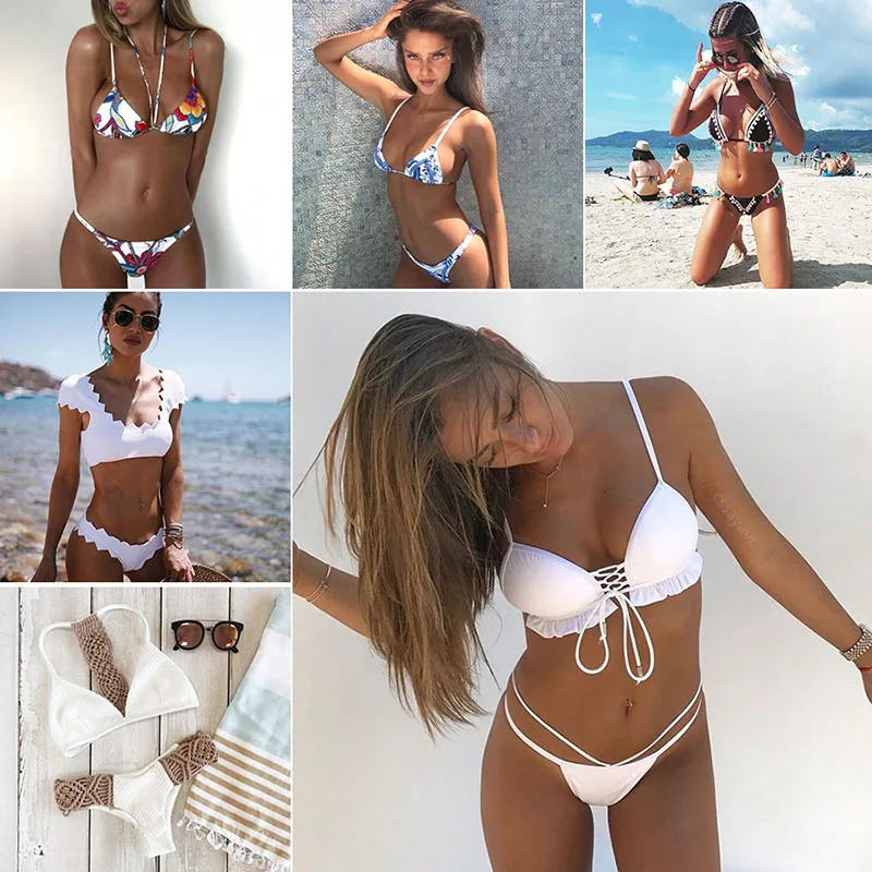 Бандажный купальный костюм, купальник, бикини для женщин, комплект бикини, купальник, пляжная одежда, пикантное женское бикини с низкой тали...
Бандажный купальный костюм, купальник, бикини для женщин, комплект бикини, купальник, пляжная одежда, пикантное женское бикини с низкой тали...