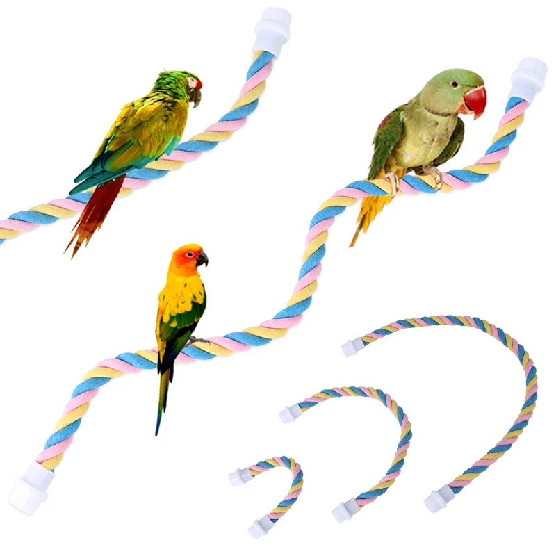 S/M/L Parrot Climbing Cotton Rope Bird Toy U-shaped Pet Toy Bird Stand Pole Bird Cage Bird Cage Special Cotton Rope
S/M/L Parrot Climbing Cotton Rope Bird Toy U-shaped Pet Toy Bird Stand Pole Bird Cage Bird Cage Special Cotton Rope