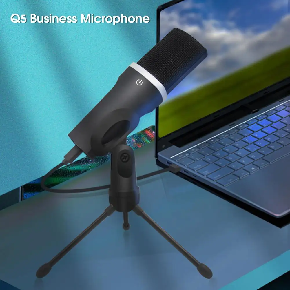 Микрофон компьютерный конденсаторный, 3,5 мм, с сенсорным управлением
Микрофон компьютерный конденсаторный, 3,5 мм, с сенсорным управлением