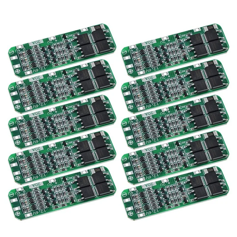 40Pcs 3S 20A BMS 18650 Li-Ion Lithium Battery Charger Module BMS Protection Board PCB 11.1V 12V 12.6V Module
40Pcs 3S 20A BMS 18650 Li-Ion Lithium Battery Charger Module BMS Protection Board PCB 11.1V 12V 12.6V Module