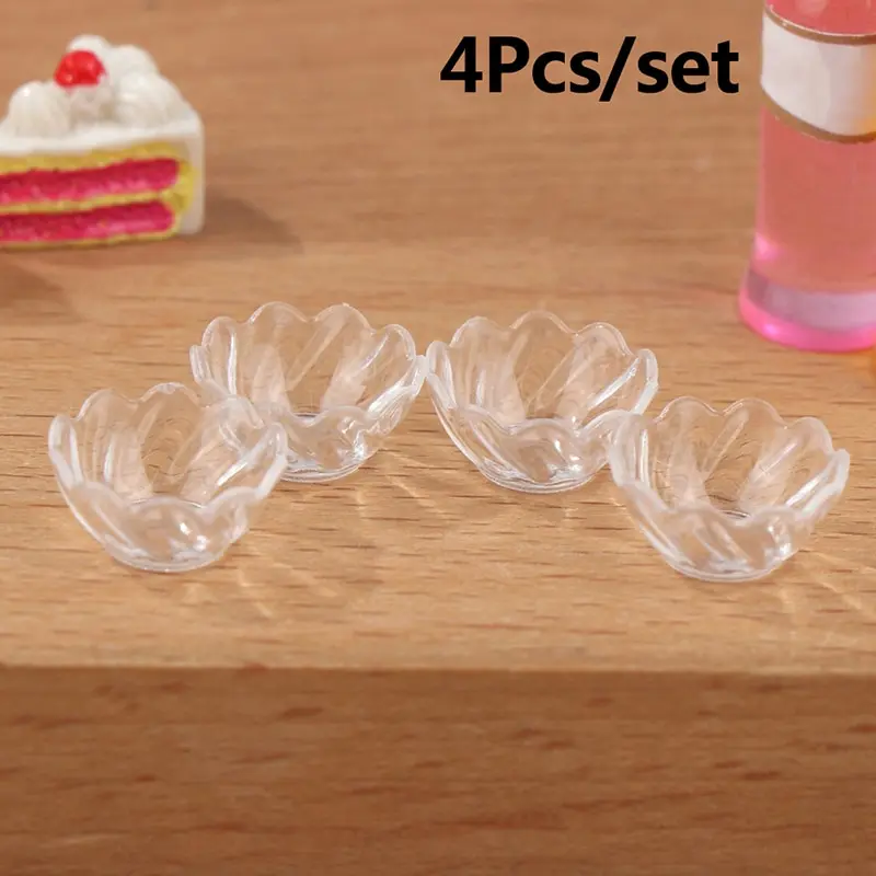 4 шт./набор, прозрачная мини-чаша для кукольного домика
4 шт./набор, прозрачная мини-чаша для кукольного домика