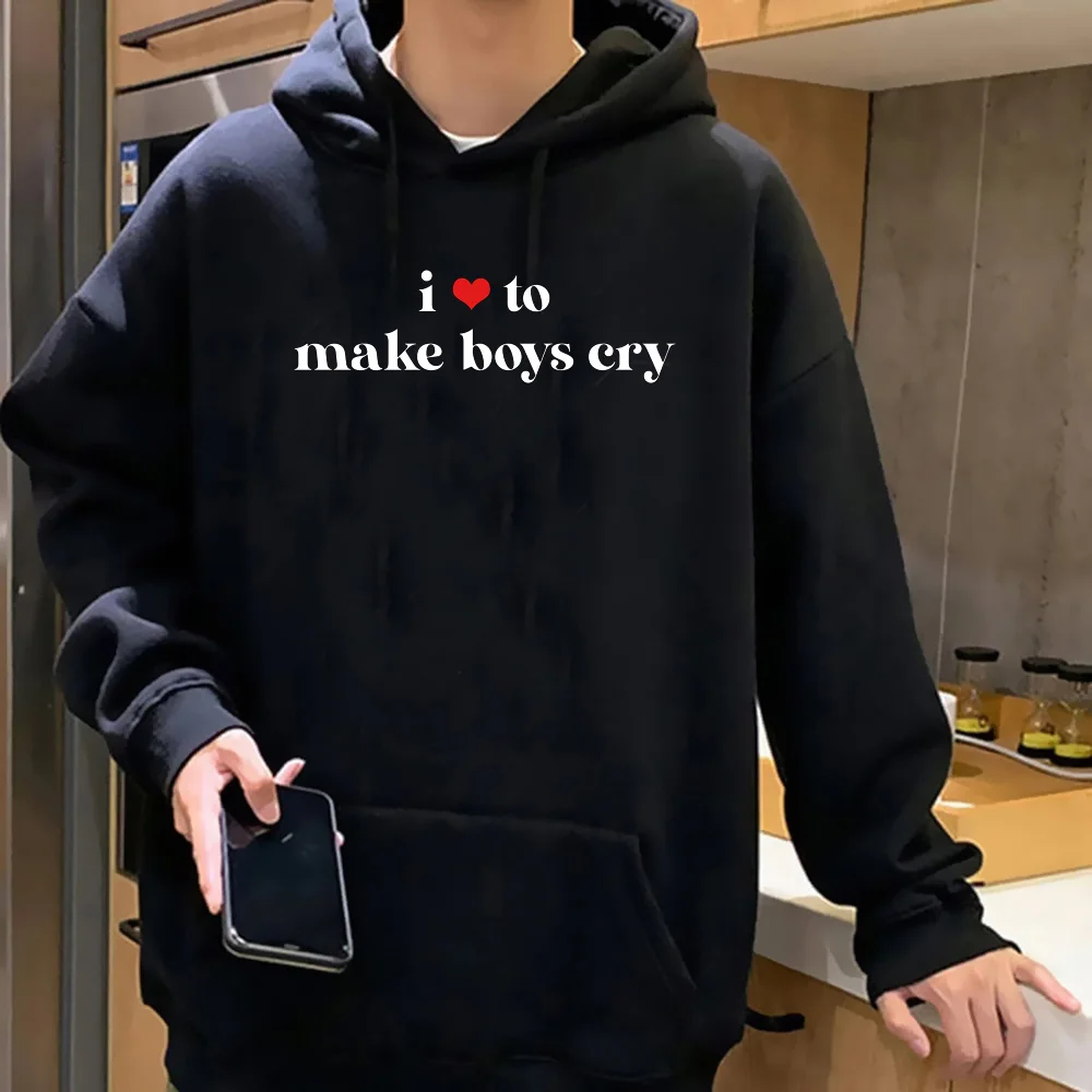 i love to make boys cry hoodies women japanese Winter clothes Hood women 90s Pullover
i love to make boys cry hoodies women japanese Winter clothes Hood women 90s Pullover