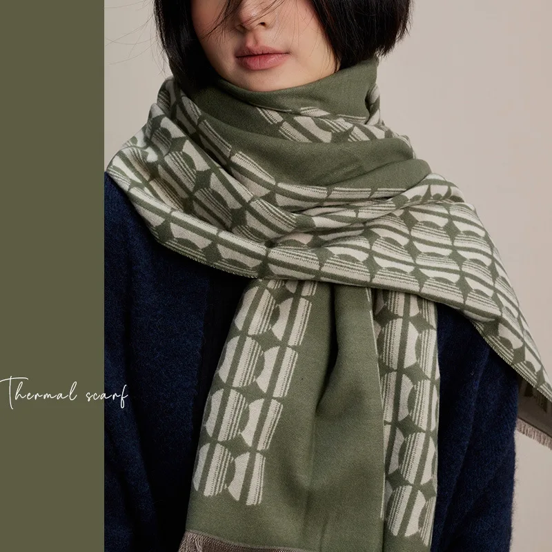 Winter Cashmere Scarf for Women Shawl Luxury Warm Plaid Print Thick Blanket Pashmina Neckchief Bufanda Design Echarpe Bandana
Winter Cashmere Scarf for Women Shawl Luxury Warm Plaid Print Thick Blanket Pashmina Neckchief Bufanda Design Echarpe Bandana