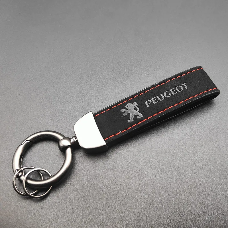Car Logo For Peugeot 206 Keychain Suede Leather Metal Buckle Key Chain Rings 207 208 306 307 308 508 106 107 108 2008 3008
Car Logo For Peugeot 206 Keychain Suede Leather Metal Buckle Key Chain Rings 207 208 306 307 308 508 106 107 108 2008 3008