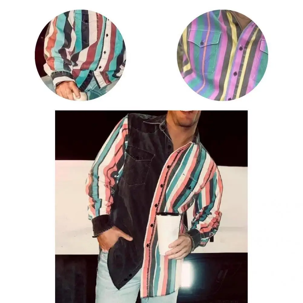 Хлопковая смесь, современные дизайнерские весенние Рубашки на пуговицах, 4 цвета, рубашка, кардиган для повседневной жизни
Хлопковая смесь, современные дизайнерские весенние Рубашки на пуговицах, 4 цвета, рубашка, кардиган для повседневной жизни