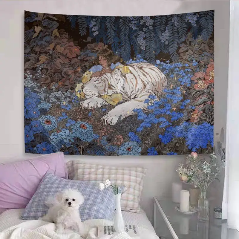 Mysterious Forest Japanese Tapestry Art Printing Cheap Hippie Wall Hanging Bohemian Wall Tapestries
Mysterious Forest Japanese Tapestry Art Printing Cheap Hippie Wall Hanging Bohemian Wall Tapestries