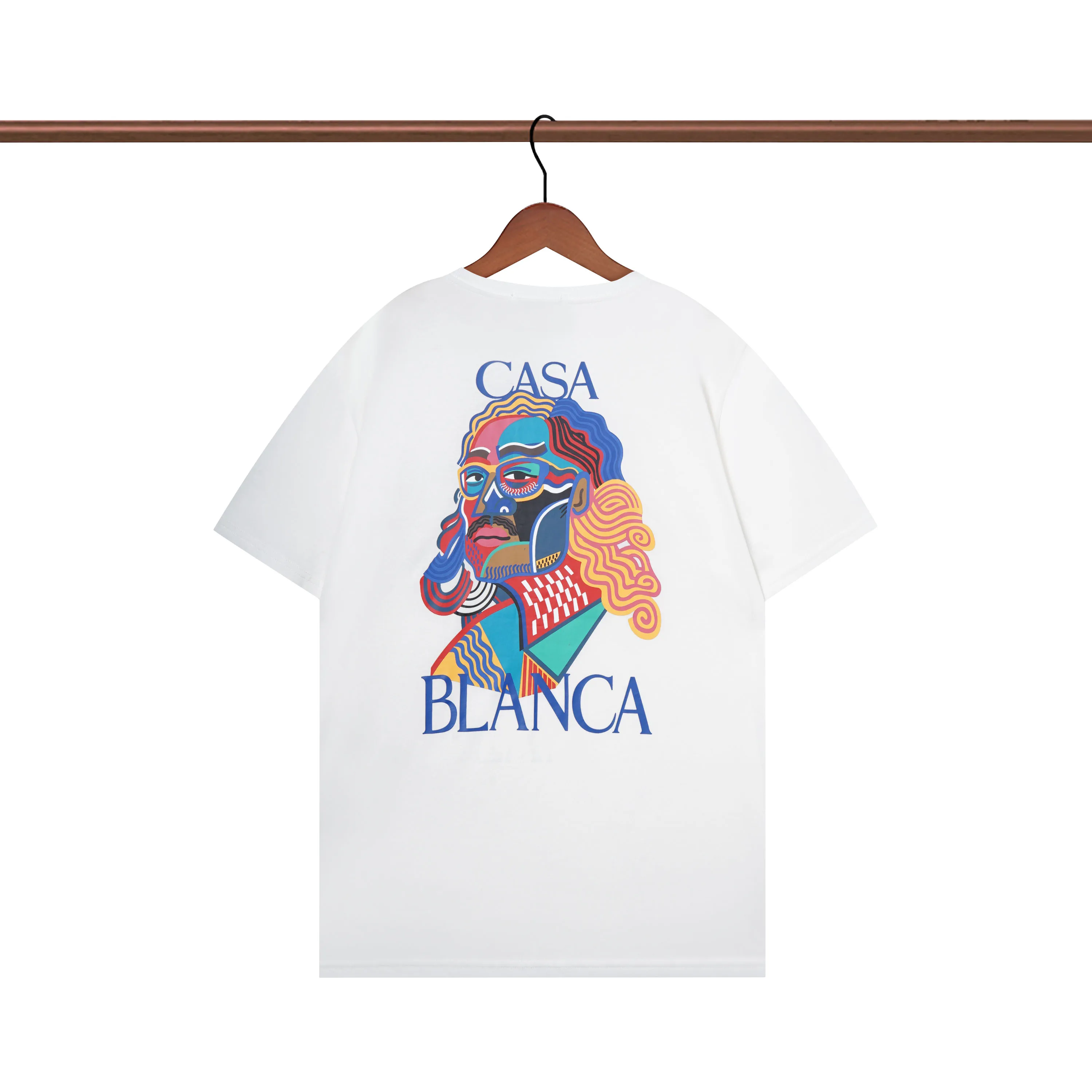 Summer casablanca head letter print men's and women's loose all-match short sleeve tide brand cotton top T-shirt
Summer casablanca head letter print men's and women's loose all-match short sleeve tide brand cotton top T-shirt
