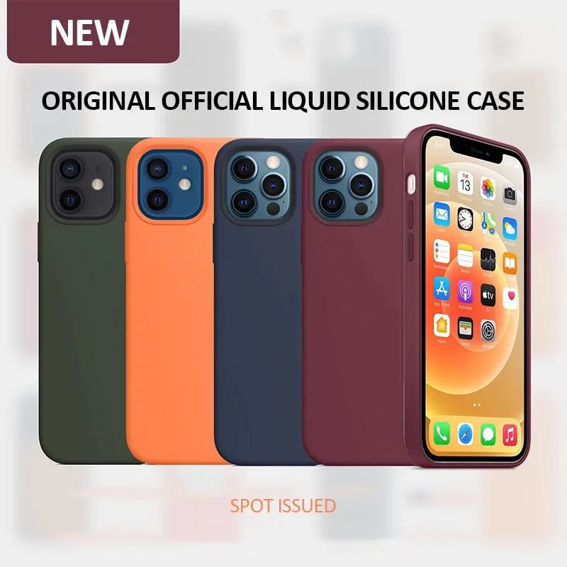 Official Original Silicone Case For iPhone 12 13 Pro Max Mini SE 2020 7 8 Plus Case For Apple iPhone 11 13 Pro XS Max X XR Cover
Official Original Silicone Case For iPhone 12 13 Pro Max Mini SE 2020 7 8 Plus Case For Apple iPhone 11 13 Pro XS Max X XR Cover