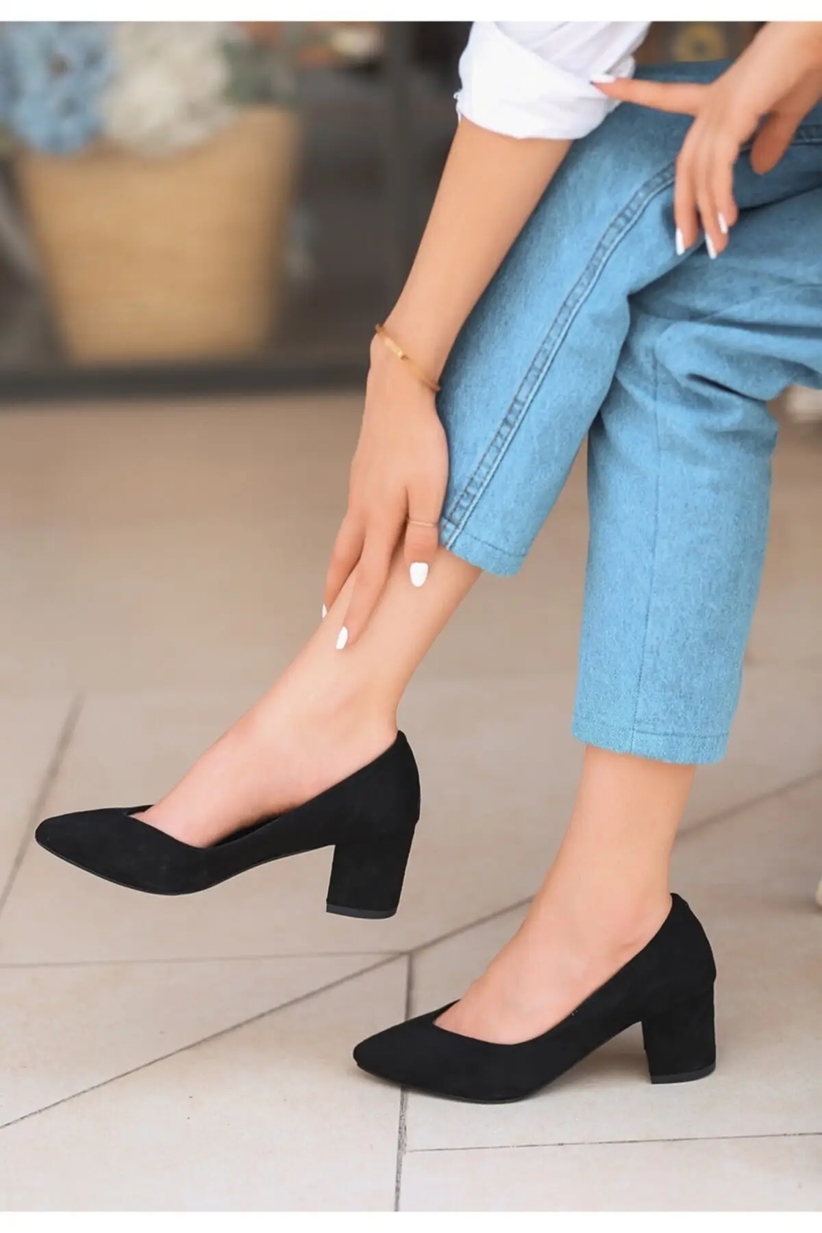 Manina Black Suede High-Heeled Shoes Lady high-heeled shoes style style kombin top new fashion women's shoes
Manina Black Suede High-Heeled Shoes Lady high-heeled shoes style style kombin top new fashion women's shoes