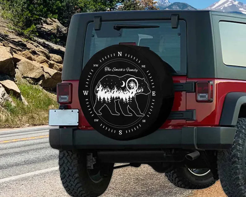 Meaningful Gifts for Car Lovers, Custom Tire Cover for Jeep/Suv, Car Accessories, Personalized Gift for Boyfriend, Name Printed
Meaningful Gifts for Car Lovers, Custom Tire Cover for Jeep/Suv, Car Accessories, Personalized Gift for Boyfriend, Name Printed