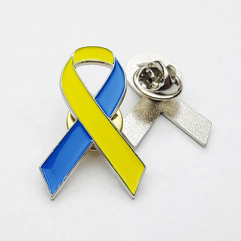 Ukrainian Badge Metal Lapel Pin Ribbon Pin Badge Paint Brooch
Ukrainian Badge Metal Lapel Pin Ribbon Pin Badge Paint Brooch