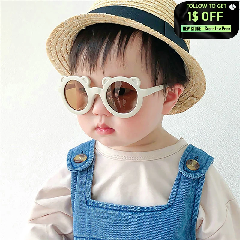 Children Cute Cartoon Bear Sunglasses UV400 Girls Boys Retro Round Frame Sunglasses Outdoor Baby Shade Glasses Eyewear
Children Cute Cartoon Bear Sunglasses UV400 Girls Boys Retro Round Frame Sunglasses Outdoor Baby Shade Glasses Eyewear