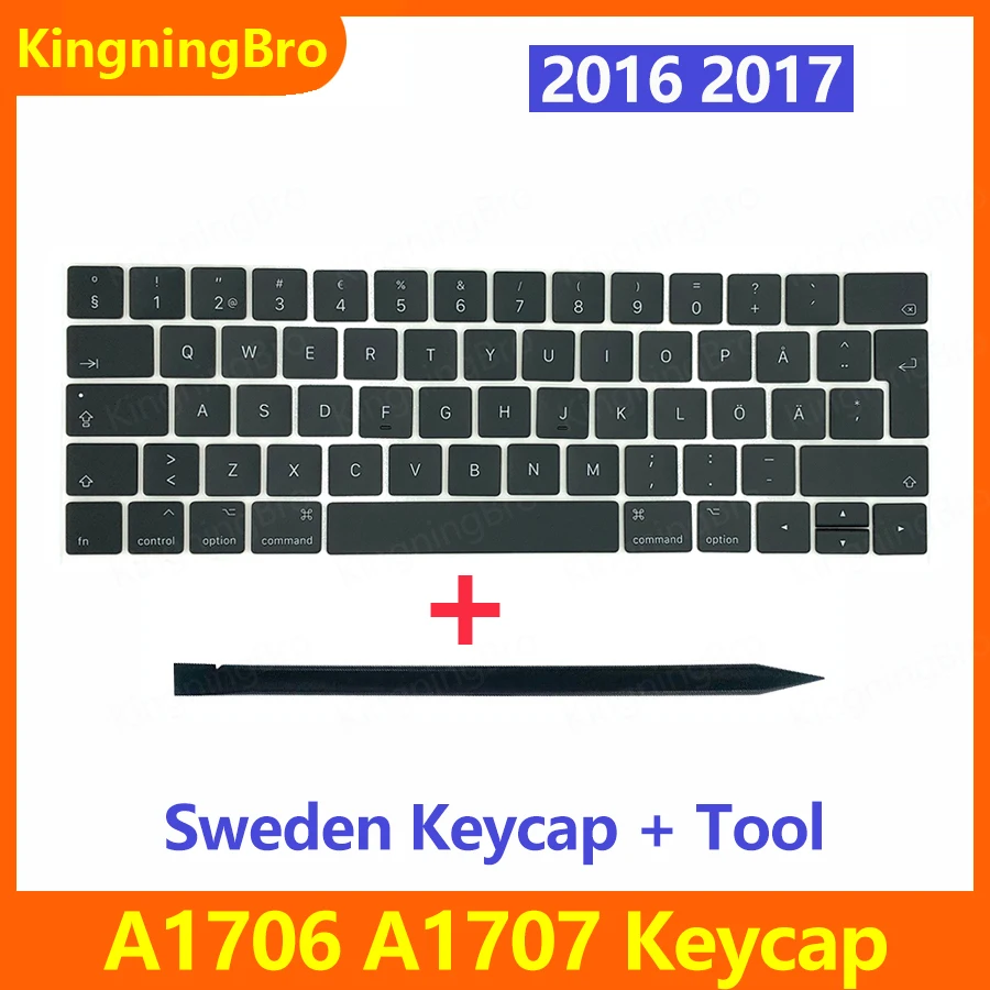 New A1706 A1707 Keyboard Keys Keycap Sweden Version For Macbook Pro Retina 13" 15" Laptop Key Cap 2016 2017 Year
New A1706 A1707 Keyboard Keys Keycap Sweden Version For Macbook Pro Retina 13" 15" Laptop Key Cap 2016 2017 Year