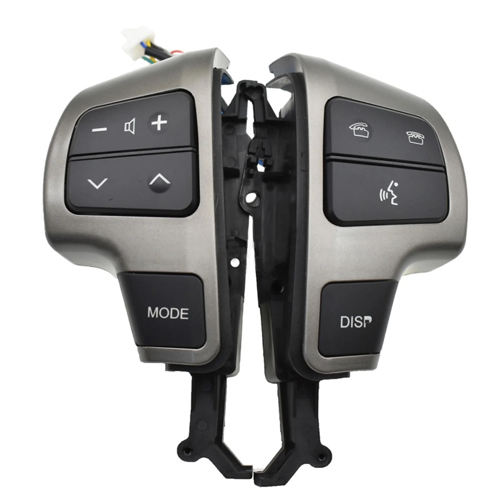 Steering Wheel Audio Control Switch Bluetooth Phone Buttons for Toyota Land Cruiser 200 2008-2011 Grey
Steering Wheel Audio Control Switch Bluetooth Phone Buttons for Toyota Land Cruiser 200 2008-2011 Grey