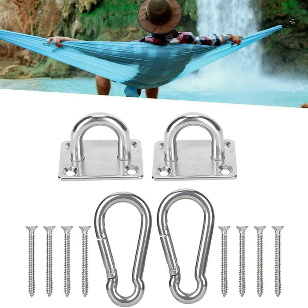2Pcs Stainless Steel Heavy Duty Ceiling Hanging Hook Set Swing Chair Bracket Hardware Tool For Yoga Swing Trees
2Pcs Stainless Steel Heavy Duty Ceiling Hanging Hook Set Swing Chair Bracket Hardware Tool For Yoga Swing Trees