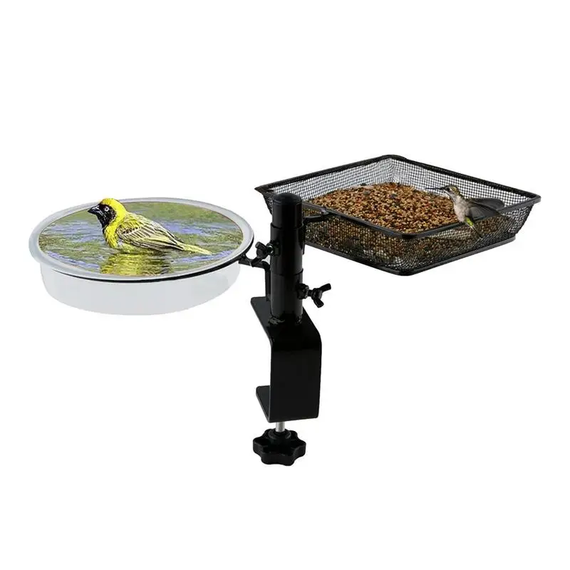 Кормушка для птиц на балконе, уличный держатель для кормления птиц с креплением на бортике, подходит для балкона, забор для сада, отлично подходит для притягивания птиц
Кормушка для птиц на балконе, уличный держатель для кормления птиц с креплением на бортике, подходит для балкона, забор для сада, отлично подходит для притягивания птиц