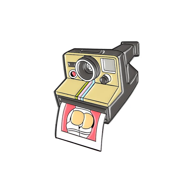 Cartoon Camera Photography Funny Pins Accessories Clothing Backpack Alloy Brooch Enamel Lapel Pins Badge Wholesale
Cartoon Camera Photography Funny Pins Accessories Clothing Backpack Alloy Brooch Enamel Lapel Pins Badge Wholesale