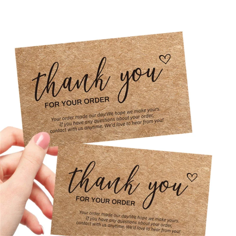30Pcs Thank You For Ordering Greeting Cards DIY Crafts Packaging Decorative Cards Shop Gifts Party Invitation Cards
30Pcs Thank You For Ordering Greeting Cards DIY Crafts Packaging Decorative Cards Shop Gifts Party Invitation Cards