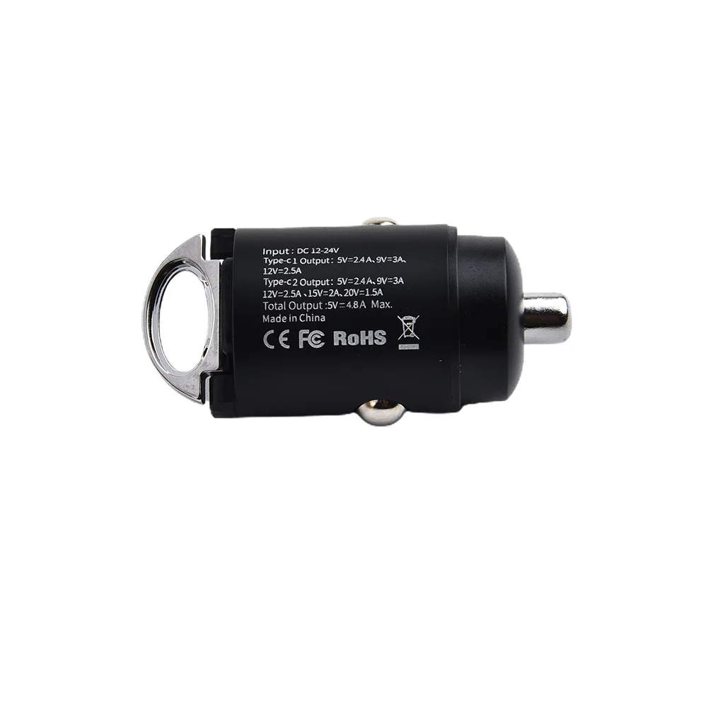 Mini Dual USB Type-C PD автомобильный адаптер зарядного устройства для телефона 30W Аксессуары для быстрой зарядки новые автозапчасти высокое качество и долговечность
Mini Dual USB Type-C PD автомобильный адаптер зарядного устройства для телефона 30W Аксессуары для быстрой зарядки новые автозапчасти высокое качество и долговечность