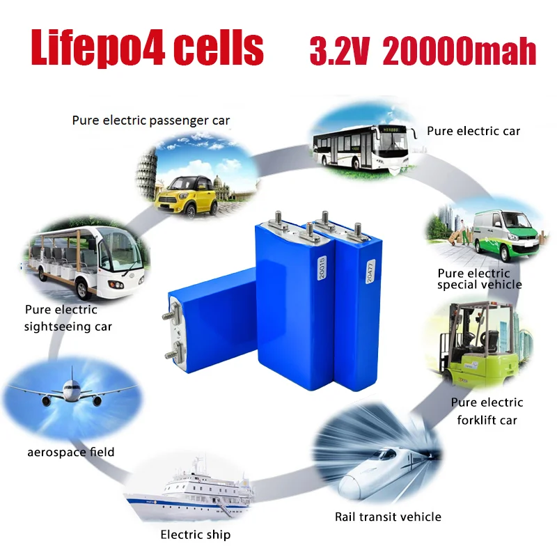 100% Brand New 3.2V 20Ah LiFePO4 Battery Cell Lithium Iron Phosphate Deep Cycles for Diy 12V 24V 36V 48V Solar Energy UPS Power 
100% Brand New 3.2V 20Ah LiFePO4 Battery Cell Lithium Iron Phosphate Deep Cycles for Diy 12V 24V 36V 48V Solar Energy UPS Power