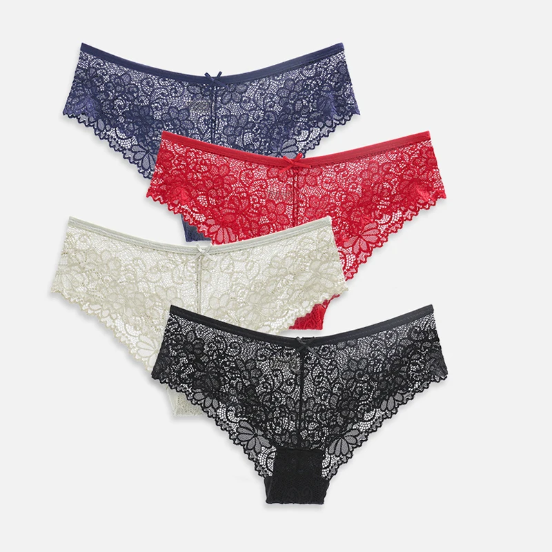Hollow Out G String Floral Lace Panties For Women Tangas Mujer Cotton Crotch Briefs Female See Through Thong Underwear Lingerie 
Hollow Out G String Floral Lace Panties For Women Tangas Mujer Cotton Crotch Briefs Female See Through Thong Underwear Lingerie