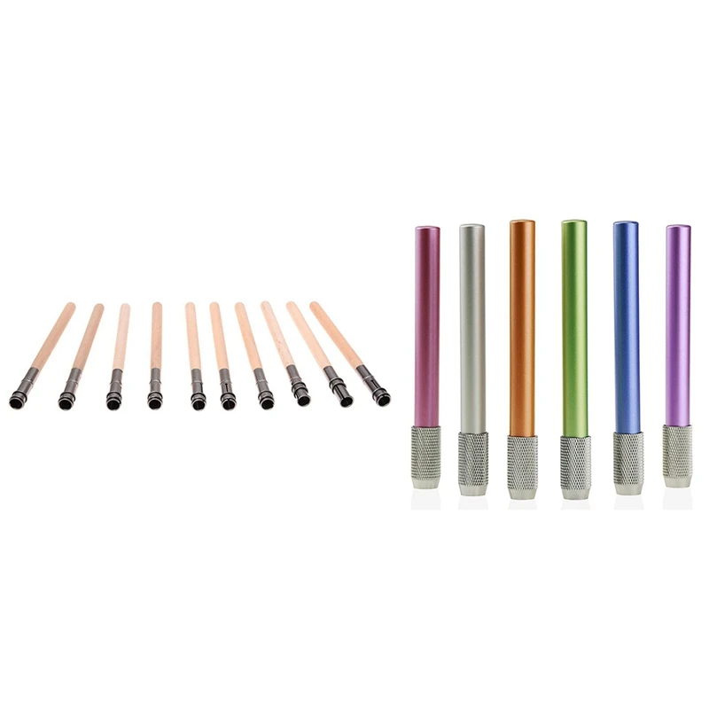 16 Pcs Adjustable Pencil Lengthener Tool Rod Single-End Pencil Extender 12Cm & 103Mm
16 Pcs Adjustable Pencil Lengthener Tool Rod Single-End Pencil Extender 12Cm & 103Mm