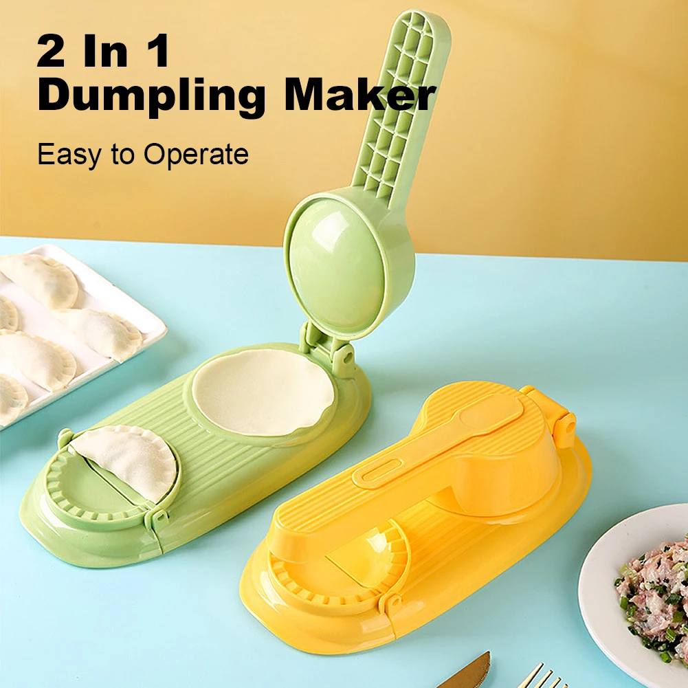 Multi-Purpose 2in1 Dumpling Maker Manual Dough Press Maker Dumpling Wrapper Mold Dumpling Tools Kitchen Pastry Baking Tools
Multi-Purpose 2in1 Dumpling Maker Manual Dough Press Maker Dumpling Wrapper Mold Dumpling Tools Kitchen Pastry Baking Tools